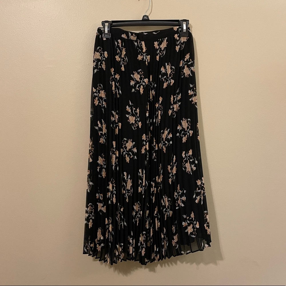 Calvin Klein floral midi skirt